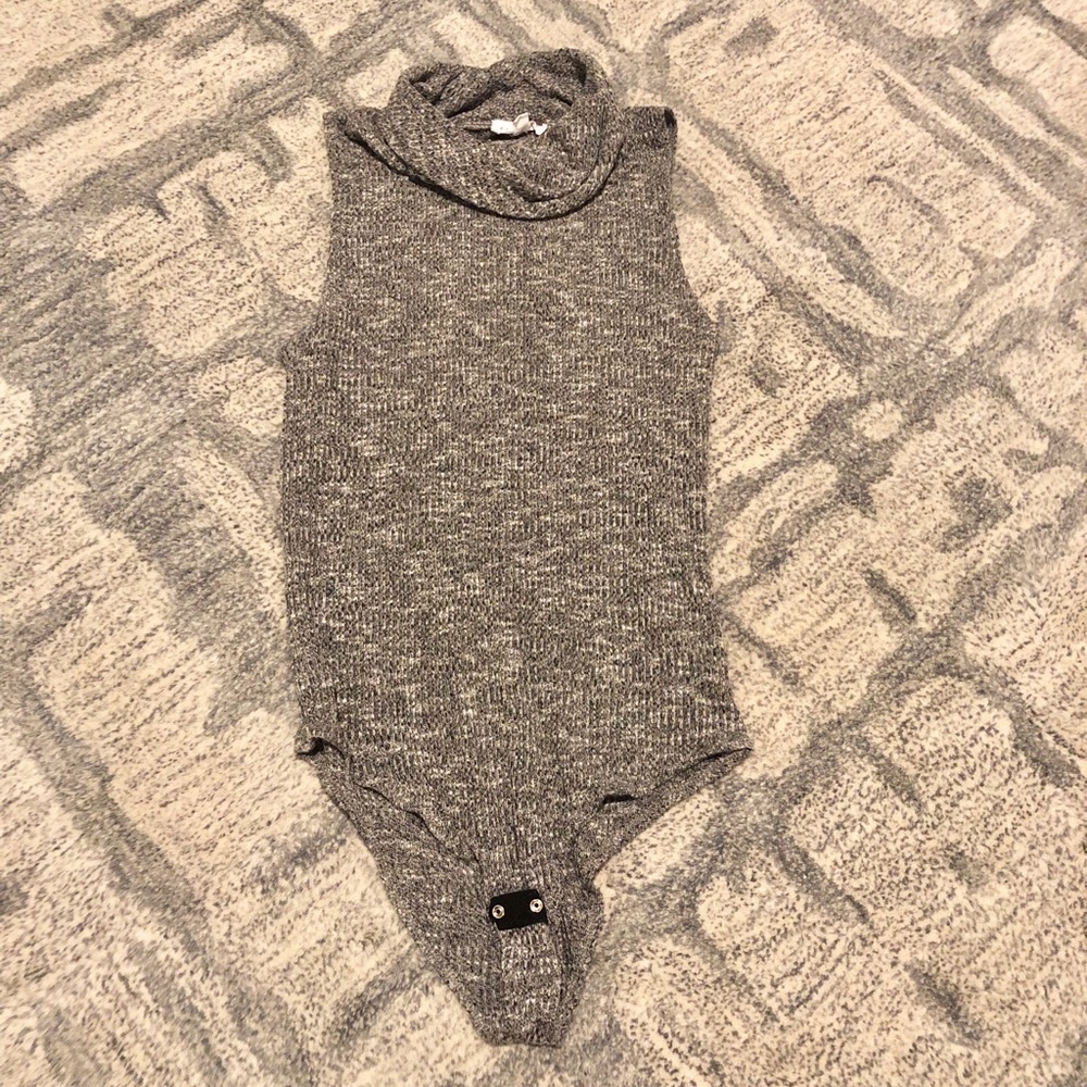[Socialite] Sleeveless Bodysuit Gray
